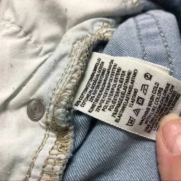 Free People Light Blue Jeans Size 30 - Picture 8 of 8